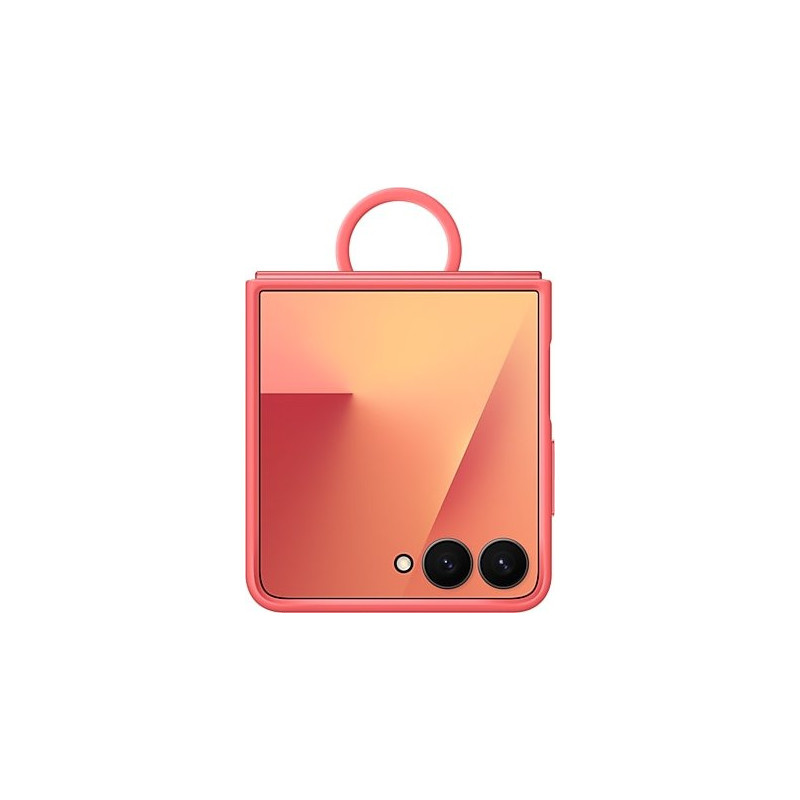 Samsung F766 Z Flip 7 Silicone Ring Case Red EF-PF766TR